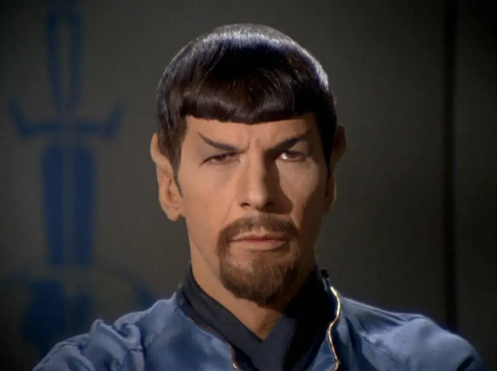 Mirror universe Spock.