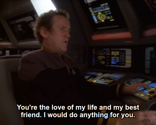 Miles:  You're the love of my life and my best friend. I would do anything for you.