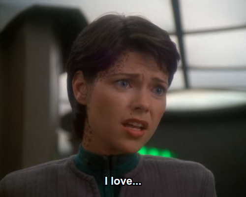 Ezri:  I love...